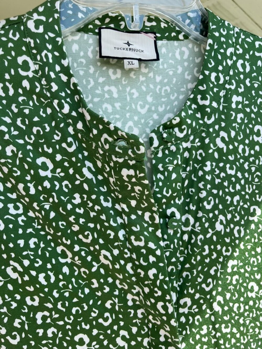 Size XL Tuckernut Royal Shirt Dress - Picture 2 of 7